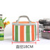 nên mua hộp cơm giữ nhiệt hay cắm điện Nhật Bản không thấm nước cầm tay hộp ăn trưa cách nhiệt túi tròn học sinh túi ăn trưa trống vải Oxford túi ăn trưa lớn - Hộp cơm điện sưởi ấm hộp cơm điện unie Hộp cơm điện sưởi ấm