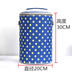 nên mua hộp cơm giữ nhiệt hay cắm điện Nhật Bản không thấm nước cầm tay hộp ăn trưa cách nhiệt túi tròn học sinh túi ăn trưa trống vải Oxford túi ăn trưa lớn - Hộp cơm điện sưởi ấm hộp cơm điện unie Hộp cơm điện sưởi ấm
