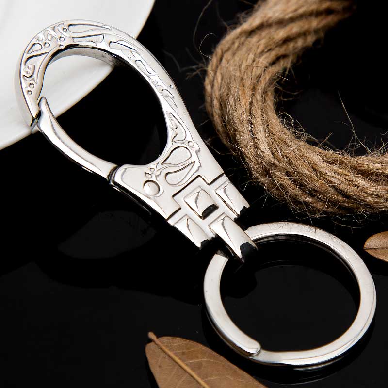 Jaffani Car Stainless Steel Key - chain Loist Handing Birthday Valentine's Day Creative Gift to Men