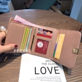 Бумажник, сумка через плечо, маленький ультратонкий короткий картхолдер, универсальный складной кошелек