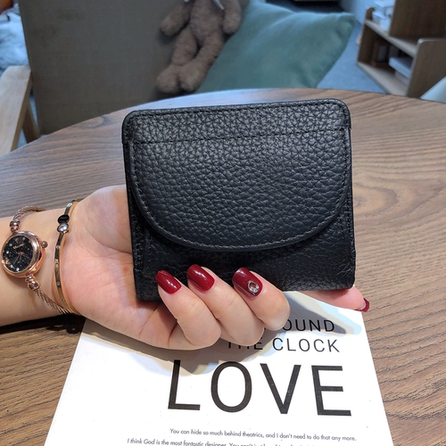 Бумажник, сумка через плечо, короткий ультратонкий картхолдер, небольшой дизайнерский модный кошелек, коллекция 2022, из натуральной кожи