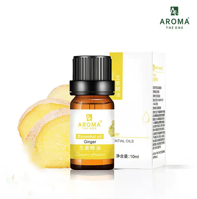 AROMA THEONE Hong Kong Zeugine Aromatherapy Pure Ginger Essential Oil Fever Massage Unilateral Chill Baby Refreshing to Wake Brain