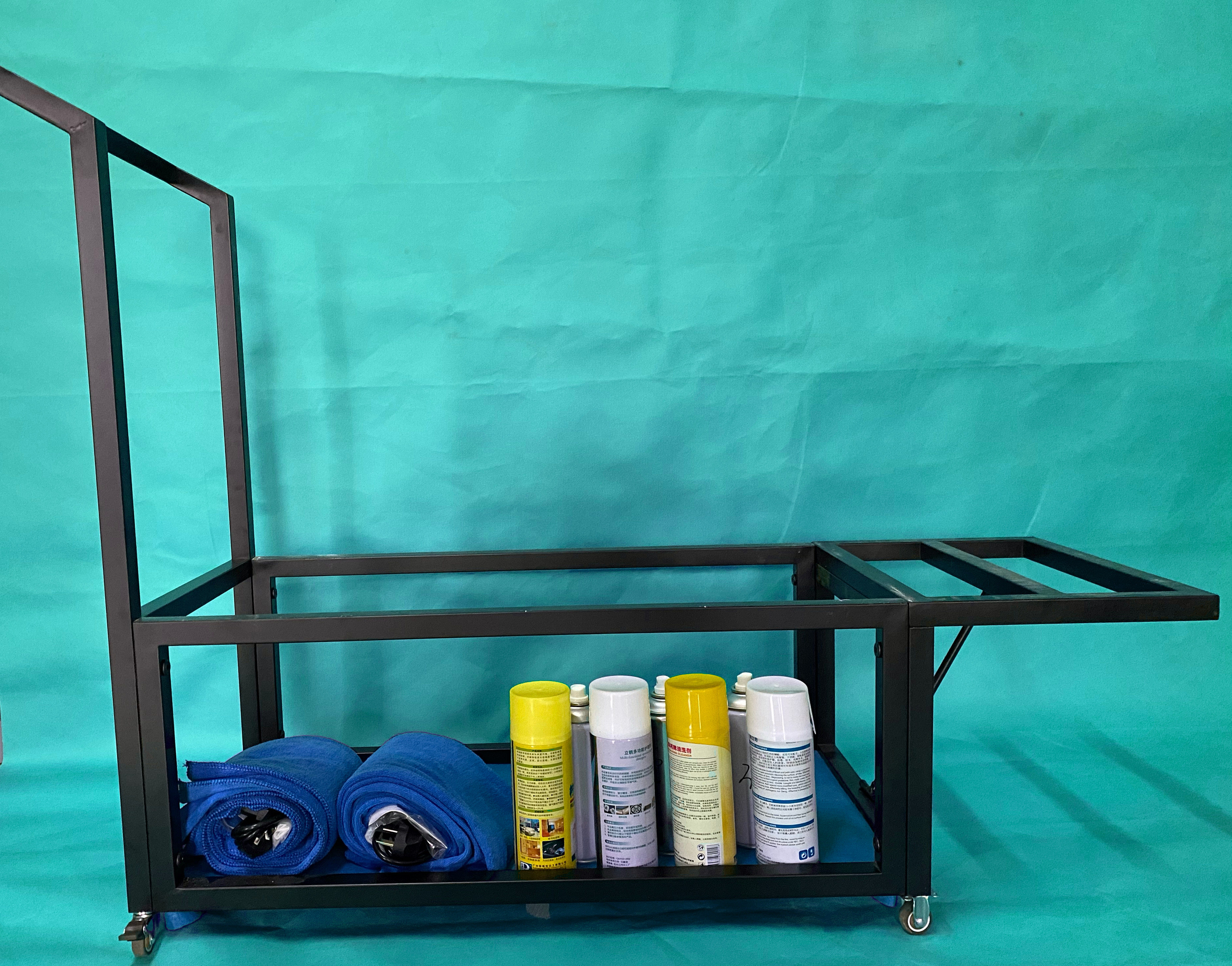 Fully automatic mahjong cleaner cart