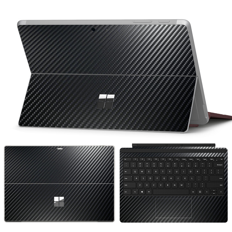 Suitable for Microsoft Surface Pro12/11/9/Pro8/Pro7/Pro6/Pro5/Pro4 Notebook Shell Protective Film, Pure Color Matte Computer Body Sticker, Carbon Fiber