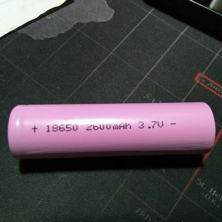 18650 Power Lithium Battery 3 7V Bright Light Flashlight Flat Head Mobile Charging Battery Mini fan battery