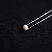 Sishan Wen Ye Xingshuo Original Design 925 Silver Plated Platinum Baroque Pearl Jewelry Pendant Necklace