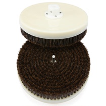 Wood real estate beads machine special wild pig bristles brush plate text game tool ball machine electric brush Diamond Walnut artifact