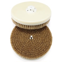 Mu language real estate bead machine special yellow pig mane brush plate writing tool ball machine electric brush Diamond Walnut artifact