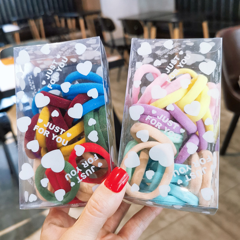 South Korean head rope child hair rope baby unhurt hair and thicker hair rubber fascia hair adorned girl small hair ring-Taobao