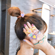 New Loving Zal Hair Leather Gluten Hair Cord Elegant Temperament Pellet Hair Accessories Disc Hair Rope Sweet Hair Loops Leather Cover