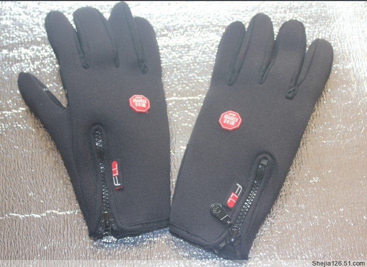 Mới chính hãng WINDSTOPPER ngoài trời lạnh ấm áp không thấm nước cưỡi găng tay trượt tuyết - Găng tay găng tay nam