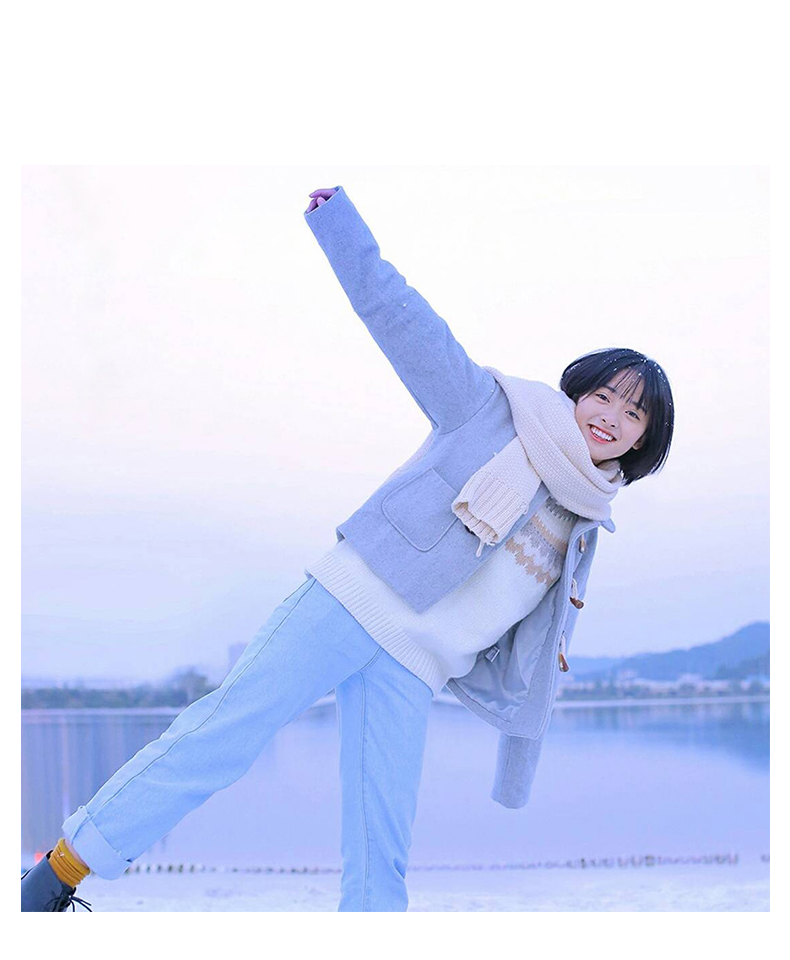 Shen Yue với Nhật Bản áo len nữ sinh viên mềm chị Hàn Quốc phiên bản của nhỏ len tươi áo len áo len đầu lỏng ngọt ngào thời trang u40
