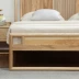 Tất cả gỗ rắn giường 1,8 m 1,2 m tro giường Muzhu gốc gỗ giường 1.5M giường Zen đồ nội thất Trung Quốc mới và bữa sáng - Giường giường ngủ đơn giản Giường