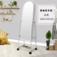 Mặc quần áo gương đầy đủ chiều dài gương toàn thân nhà sinh viên ký túc xá đầy đủ chiều dài gương sàn phòng ngủ cửa hàng quần áo treo gương - Gương gương ốp tường trang trí
