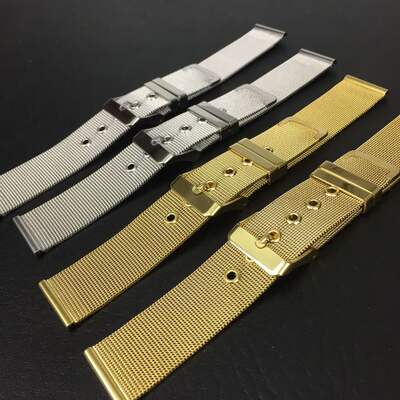 Watch accessories: steel band mesh belt, steel ribbon