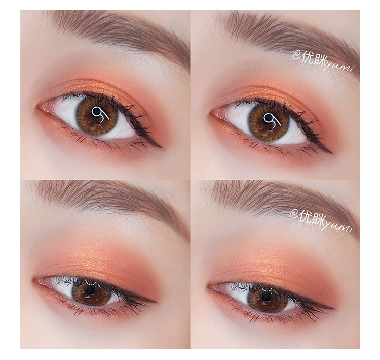 Bảng màu phấn mắt Cara Bubble Colourpop Mười hai màu Có xin vui lòng Sunset Tấm Đưa nó cho tôi