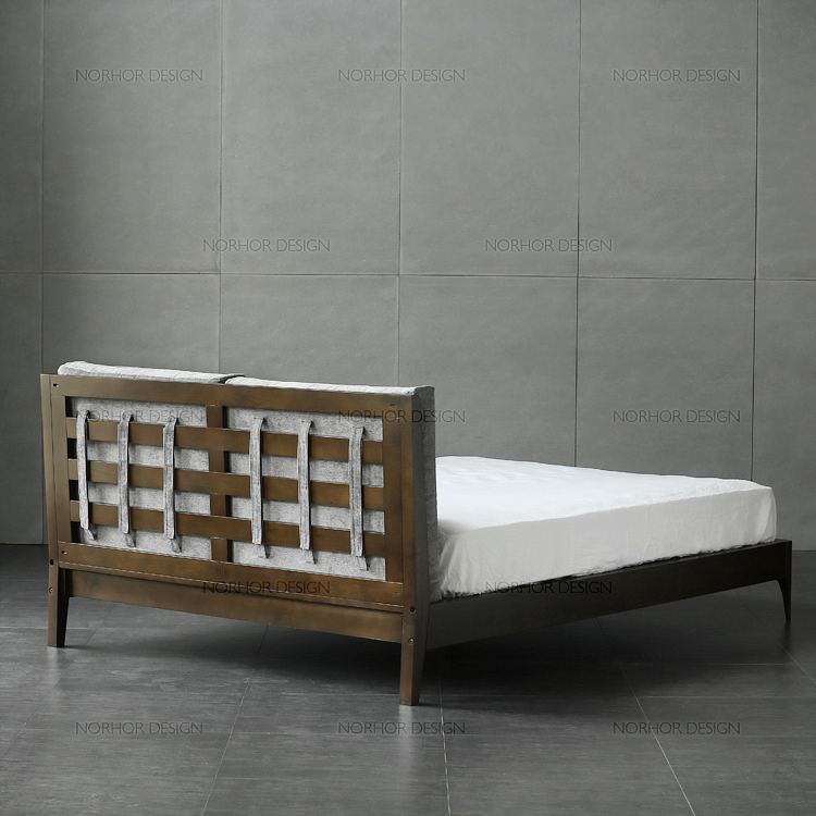 biểu Bắc Âu / Kennington thành phố loạt các đồ nội thất gỗ rắn / túi vải mềm gấp đôi nhiều rửa Y - Giường giường tầng gỗ