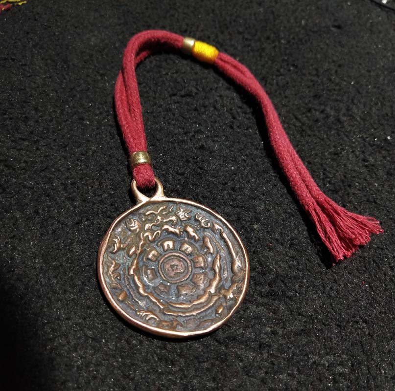 Купить Тибетский фиолетовое золото Медь девять восемь грамм сумка талия ...