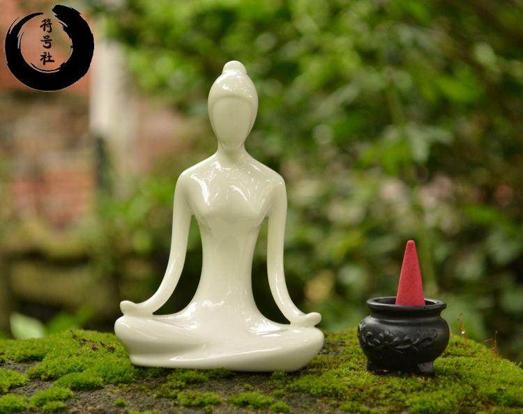 4.25" Meditation Yoga Figurine Statue Decorative Yoga Pose Figurine Sculpture eBay