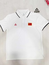 Pike Sponsorship Short Sleeve China Modern Pentathlon National Team Short Sleeve POLO Shirt Embroidered Flag Speed Dry Fabric
