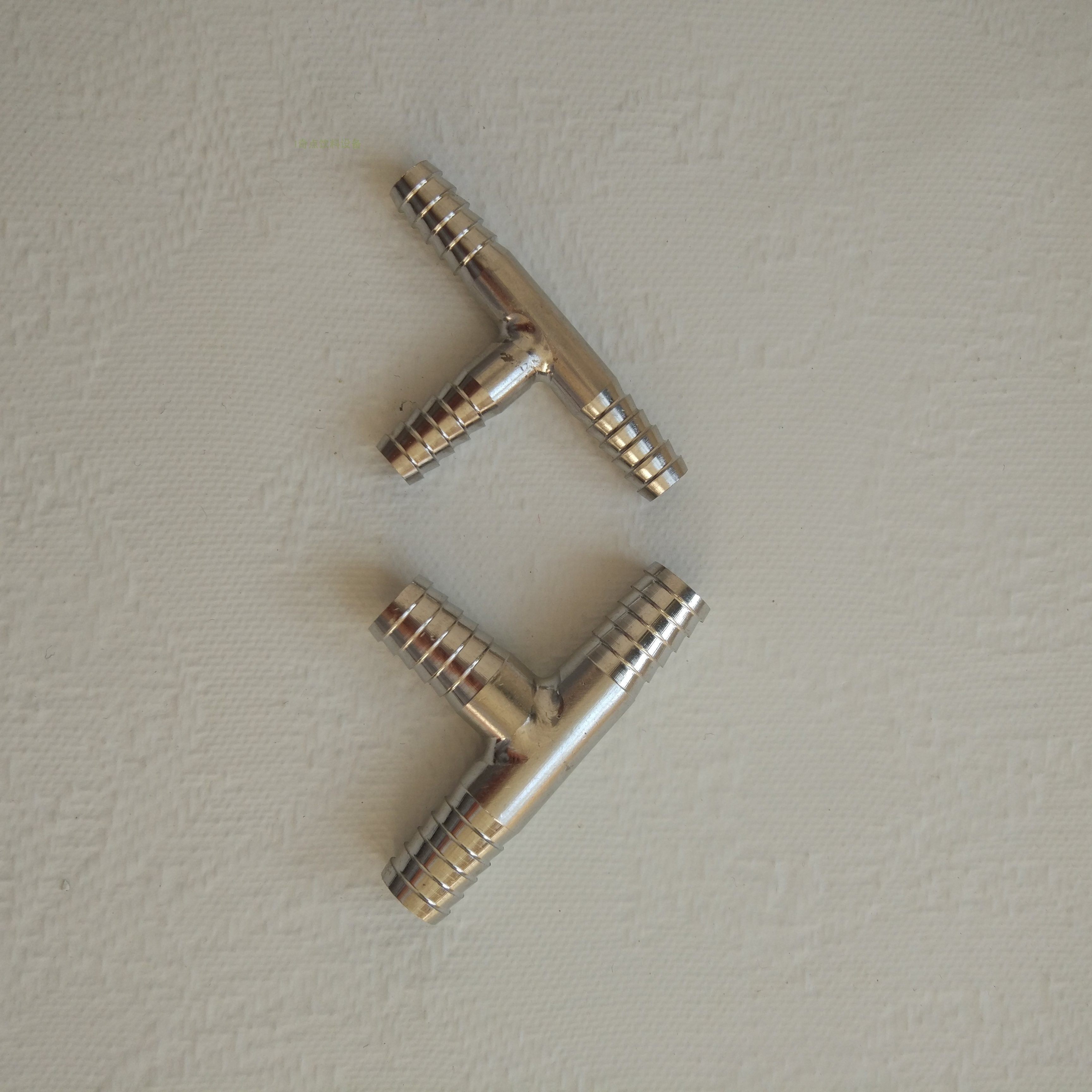 The current tube pipe pipe drink pipe three - way 2 min stainless steel food grade 7mm 10mm cola machine accessories