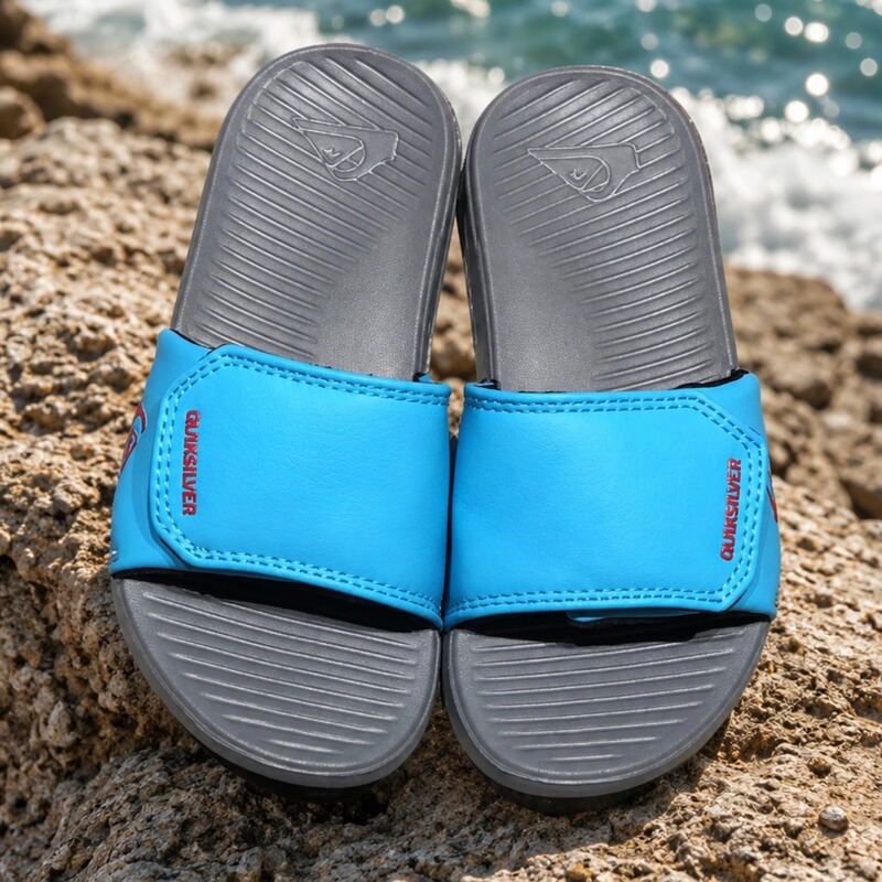 Quiksilver2026 New Summer Fabric Slippers for Kidsren, Home Trendy Brand, Fashionable Non-Slip Slippers