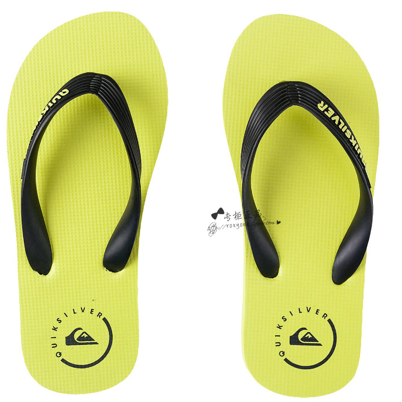 2026 Sports Shoes Quiksilver Summer New Style Boys' Fashionable Quick-Drying Flip-Flops Beach Surfing Sandals