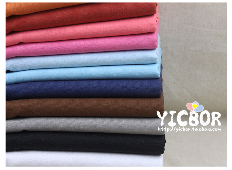 2 miếng Chất liệu vải cotton Chất liệu cotton màu trơn Vải túi vàng thêu vải vải Làm bằng tay mỏng - Vải vải tự làm vải nỉ làm đồ handmade