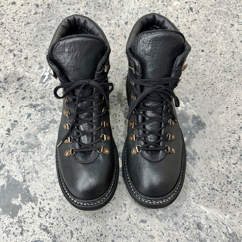 Nid De Guepes Norwegian First-Layer Buffalo Leather Heavy-Duty Washed 19 Hiking Mountaineering Work Boots Nid De Guepes Norwegian First-Layer Buffalo Leather Heavy-Duty Washed 19 Hiking Mountaineering Work Boots