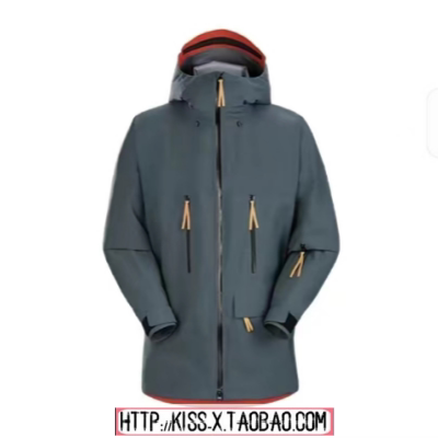 2025 European and American Trendy Co-Branded Genuine Leather Patchwork Couple's Ski Jacket 2025 European and American Trendy Co-Branded Genuine Leather Patchwork Couple's Ski Jacket