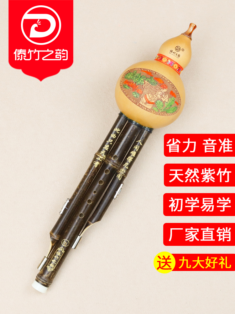 Gourd silk musical instrument beginners c down b down g down f down d down a down Children primary school students introduction Men and women self-study