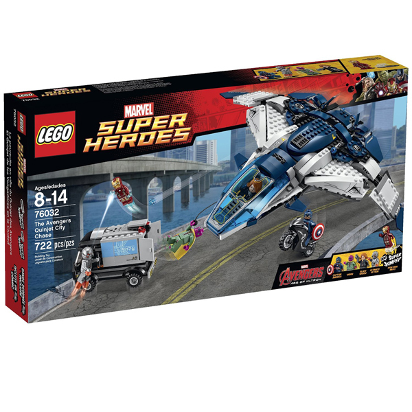 Lego 76032 Super Heroes Avengers Quinjet City Chase Intelligent Building Set Lego 76032 Super Heroes Avengers Quinjet City Chase Intelligent Building Set