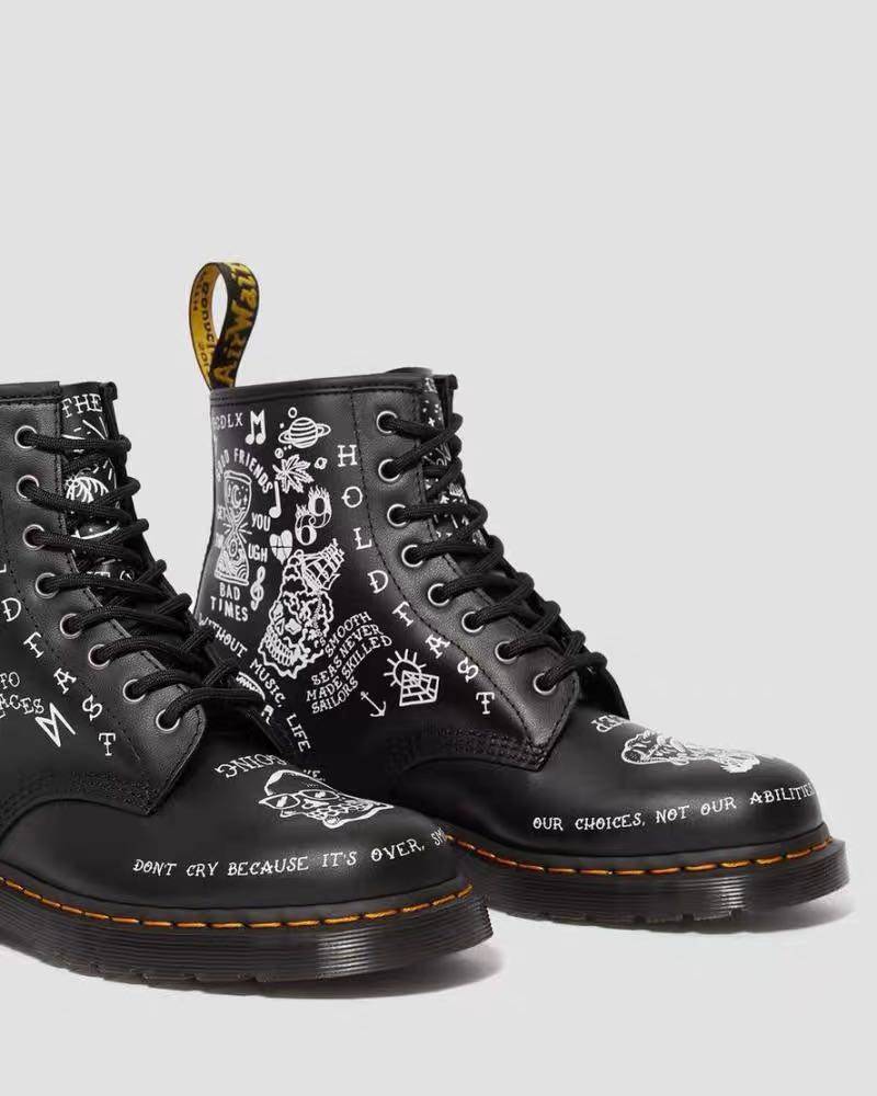 dr martens scribble