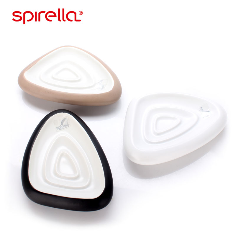 SPIRELLA/silk pury contracted creative ceramic bathroom soap box of toilet soap box of soap dish soap holder