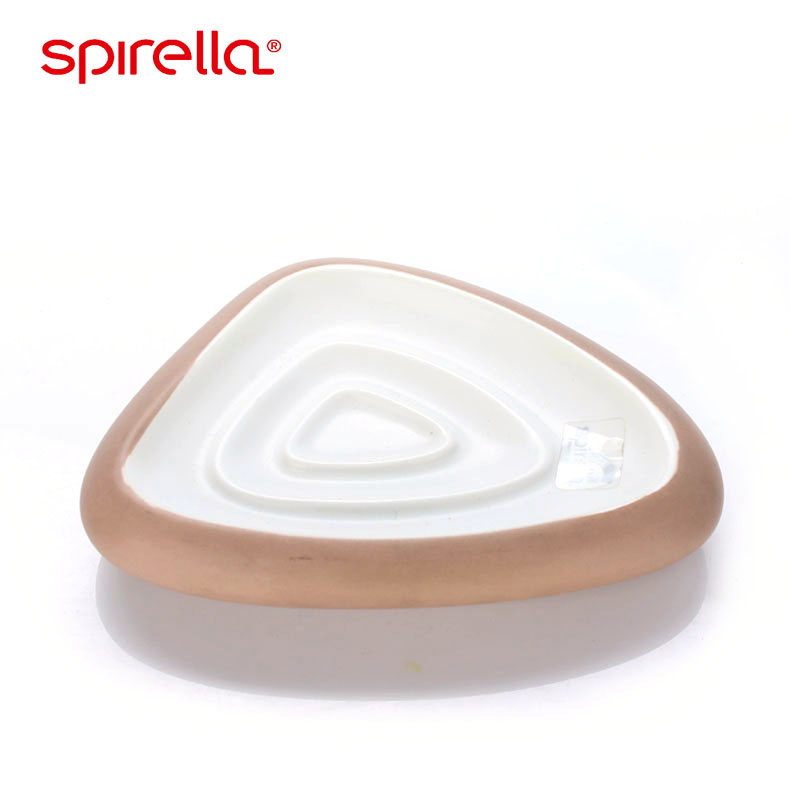 SPIRELLA/silk pury contracted creative ceramic bathroom soap box of toilet soap box of soap dish soap holder
