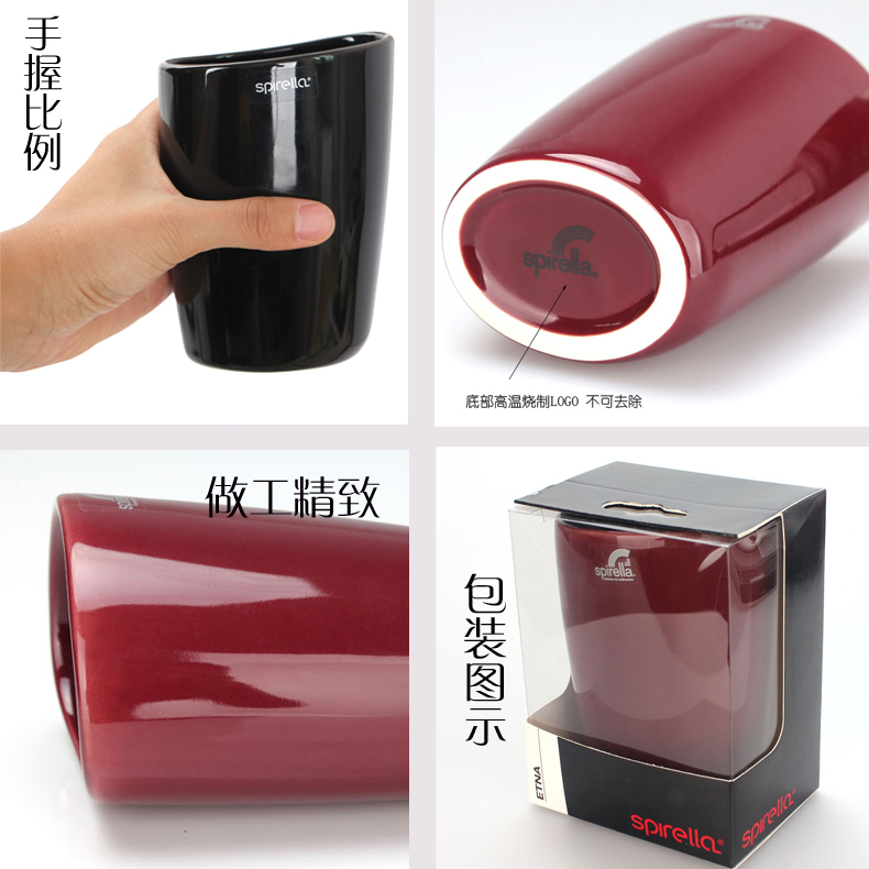 SPIRELLA/silk pury European - style ceramics three - piece bathroom suite soap box of gargle for wash gargle suit