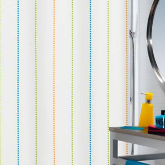 SPIRELLA Polyester fabric waterproof thickened shower curtain Bathroom curtain European style powder room partition