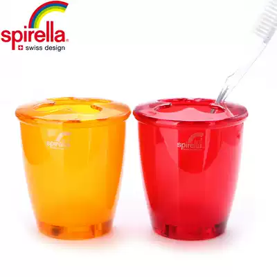 SPIRELLA Spree creative Toronto bathroom acrylic toothbrush holder wash cup toothpaste dental seat