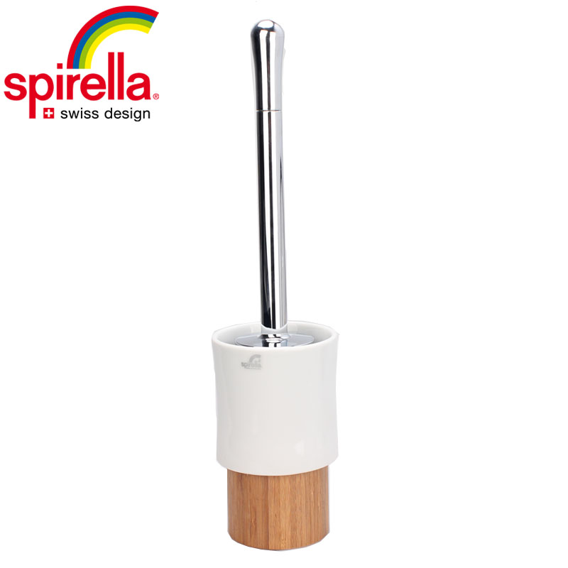 SPIRELLA/silk PuRuiZhu porcelain phase spell ceramic toilet brush to clean the toilet brush set toilet long handle
