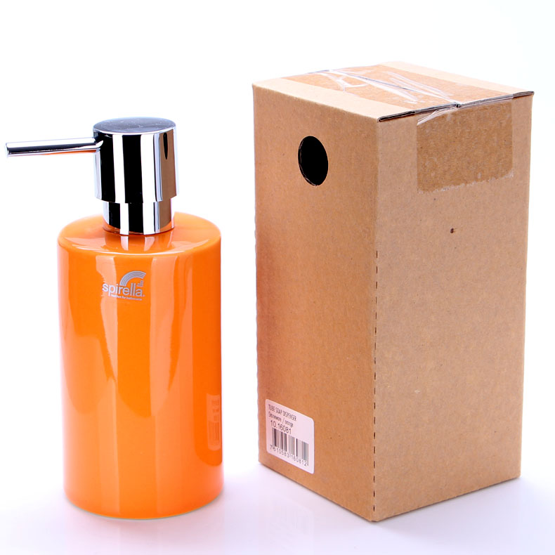 SPIRELLA/silk pury contracted creative ceramic soap, lotion bottle bathroom toilet hand washing liquid bottle