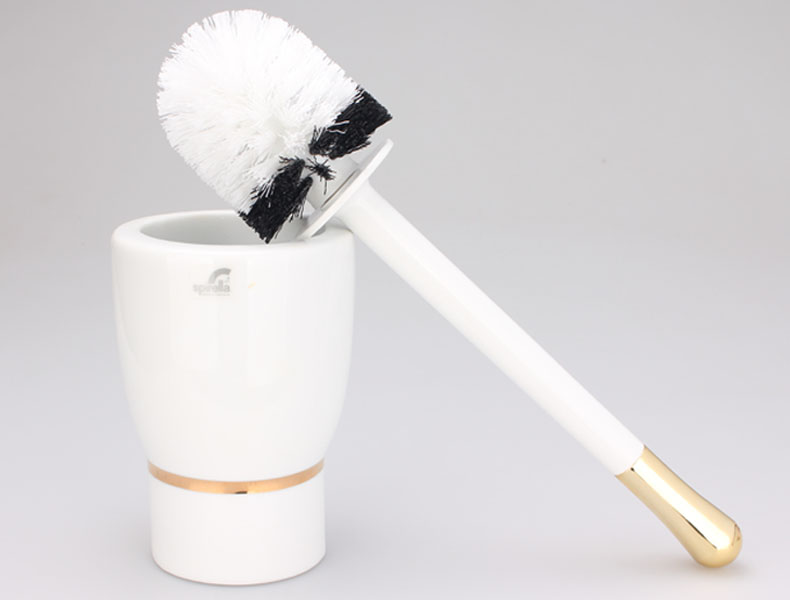 SPIRELLA/silk pury ceramic toilet European - style bathroom toilet brush set a toilet brush clean long handle