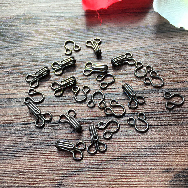 Black silver clothing sweater cashmere coat hangs button plated stainless steel small padded button