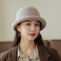 Japan Rosex fishermans hat children autumn winter 100 lap Ying laity hat Korean version of small eaves turned over the basin cap tide