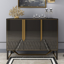 Light Extravagant Shoes Cabinet American Entrance Partition Cabinet Harbor Style Sumpal Cabinet Modern Door Hall Decorated Cabinet Postmodern Villa Shoes Cabinet