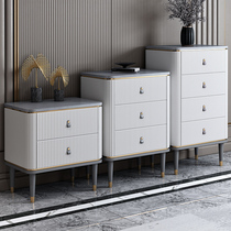 American light and luxurious wind fighting cabinet rock plate minimalist modern two-bucket cabinet three-bucket cabinet four-bucket cabinet Nordic solid wood lockers