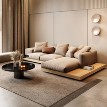 Day-style Silence Wind Free Wash Tech Boule sofa minimalist modern small-family-style Living room Pole simply Corner Composition