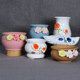 Succulent flowerpot large coarse pottery succulent plant old pile ceramic flowerpot flower carrier simple creative small flowerpot