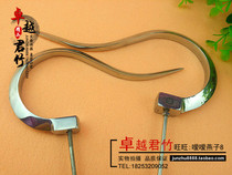 Crown lark thrush bird cage large blessing three-sided stainless steel bird hook lark