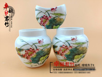 Thrush bird cage food Cup thrush bird food bowl lotus bird food tank bird cage accessories feeder