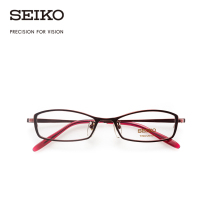 SEIKO SEIKO glasses basic series women full frame casual fashion titanium glasses frame H02046